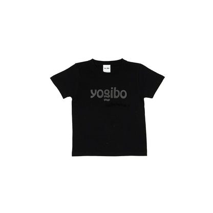 Yogibo Clear Logo T-Shirt ブラック