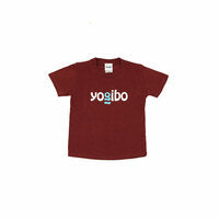 Yogibo Logo T-Shirt ワインレッド