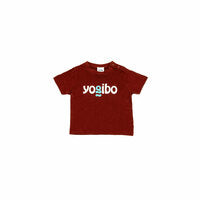 Yogibo Logo T-Shirt ワインレッド