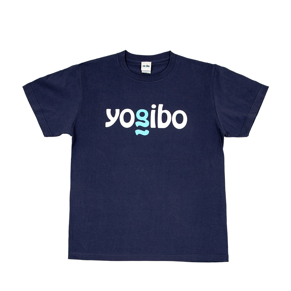 Yogibo Logo T-Shirt ネイビーブルー