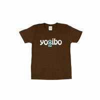 Yogibo Logo T-Shirt チョコレートブラウン